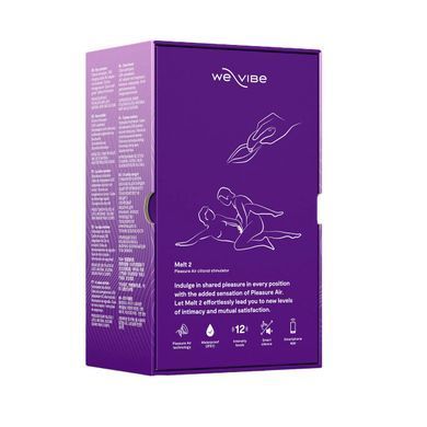 Вакуумний смарт-стимулятор для пар We-Vibe Melt 2 Purple SX3855 фото