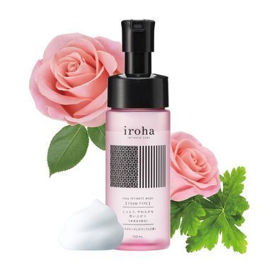 Піна для інтимного догляду Iroha Intimate Wash Foam Type Damask Rose and Geranium 150 мл SX3495 фото