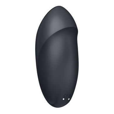 Вібростимулятор-пульсатор Satisfyer Tap & Climax 1 Grey, ефект постукування пальцем, 2 мотори SX0567 фото