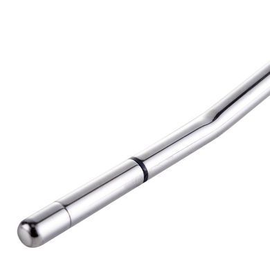 Уретральний зонд LOCKINK SEVANDA Vibrating & E-stim Metal Urethral Sounding - White SX0885 фото