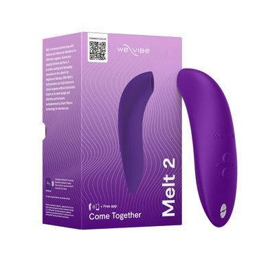 Вакуумний смарт-стимулятор для пар We-Vibe Melt 2 Purple SX3855 фото