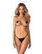 Прикраса на тіло Obsessive Lustique Black harness bra S/M/L SX3112 фото 1