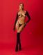 Прикраса на тіло Obsessive Lustique Black harness bra S/M/L SX3112 фото 6