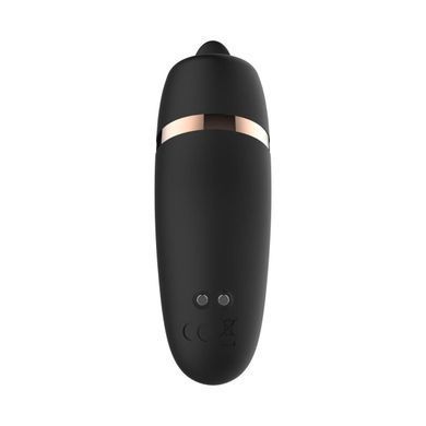 Мінівібратор з язичком Rosy Gold - Vibrating & Licking Dual Stimulator SX3920 фото