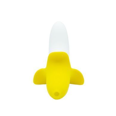 Вібратор-банан Banana Bliss Mini Silicone Vibrator, вагінально-кліторальна стимуляція, 10 режимів SX2601 фото