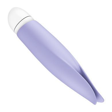 Вібратор з пелюстками Fun Factory VOLITA purple, компактний, дуже тихий, на батарейках SX3687 фото