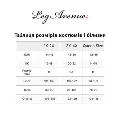 Панчохи Leg Avenue Lace top opaque thigh highs, 1X/2X, чорні, напівпрозорі, мереживна резинка SX1045 фото
