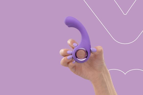 Вібратор для точки G FairyGasm BraveryAward violet SX0627 фото