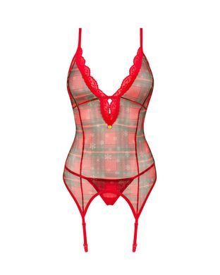 Корсет Obsessive Jollymore corset XL/2XL SX1151 фото