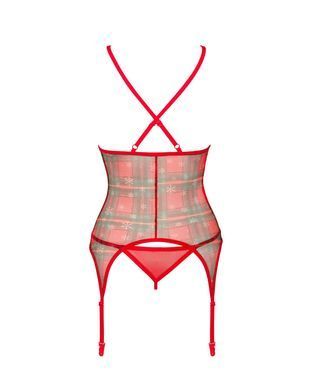 Корсет Obsessive Jollymore corset XL/2XL SX1151 фото