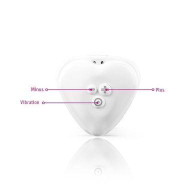 Вібратор для клітора Mystim Heart&acute;s Desire White, 8 режимів, дуже потужний SO8141 фото