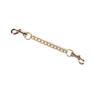 Наручники Liebe Seele Boudoir Amor Wrist Cuffs Black, з&rsquo;єднувальний ланцюжок на карабінах SX1669 фото