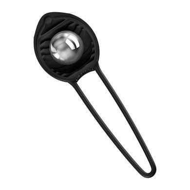 Вагінальна кулька Fun Factory SMARTBALL UNO Black, одинарна, діаметр 3,6 см SX3662 фото