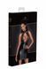 Сукня Noir Handmade F241 Short dress with powerwetlook skirt and tulle top, M SX0146 фото 7