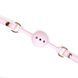Кляп Liebe Seele White & Pink Fairy Goat Leather Ball Gag SX2825 фото 3