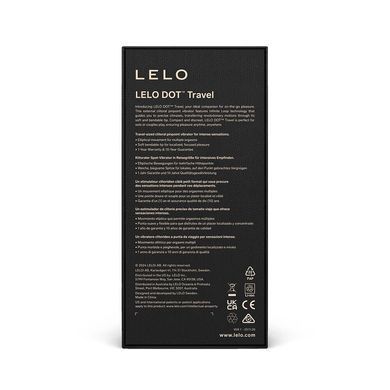 Кліторальний вібратор LELO DOT Travel Purple SX2552 фото