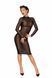 Сукня з мокрим ефектом Noir Handmade F182 Classic dress made of elastic tulle, L SX0049 фото 3