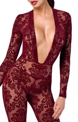 Бодістокінг Noir Handmade F382 Kink Royal Catsuit XS SX4147 фото