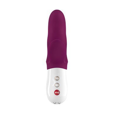 Вібратор-кролик Fun Factory MISS BI grape/white, 2 незалежні мотори, діаметр 4,2 см SX0945 фото