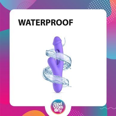 Вібратор-кролик Good Vibes Only - Tess Rabbit Vibrator with G-Spot Stimulator SX3065 фото
