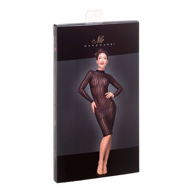 Сукня з мокрим ефектом Noir Handmade F182 Classic dress made of elastic tulle, XL SX0050 фото