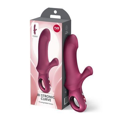 Пульсатор Fun Factory Bi Stronic Curve Wine Red SX4314 фото