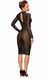 Сукня з мокрим ефектом Noir Handmade F182 Classic dress made of elastic tulle, XL SX0050 фото 4