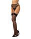 Панчохи-стокинги Obsessive Isinne garter stockings S/M/L SX3601 фото 1