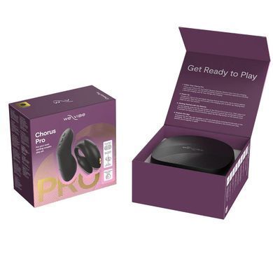 Смарт-вібратор для пар We-Vibe Chorus Pro Satin Black SX3860 фото