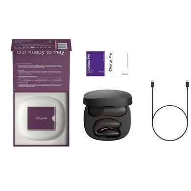 Смарт-вібратор для пар We-Vibe Chorus Pro Satin Black SX3860 фото