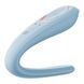 Вібратор для пар Satisfyer Double Classic Light Blue з одним моторчиком SX3654 фото 2