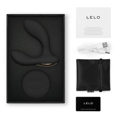 Масажер простати LELO Hugo 2 Remote Black, 2 мотори, дуже потужний, пульт ДК SX0691 фото