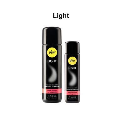 Силіконовий лубрикант pjur Light 100мл, найбільш рідкий, 2в1, для сексу та масажу, добрий для новачків PJ10210 фото