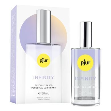 Преміальний лубрикант на силіконовій основі pjur INFINITY silicone-based 50 мл, 2в1 для сексу та масажу SO7118 фото