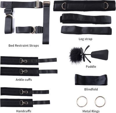 БДСМ-набір LOCKINK YEAHWOW Bed Restraint set SX2844 фото