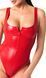 Боді Noir Handmade F352 Red powerwetlook body - XL SX1978 фото 5