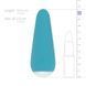 Мінівібратор Cala Azul &ndash; Julia Mini Vibrator, дуже ніжний, 10 режимів SO8883 фото 4