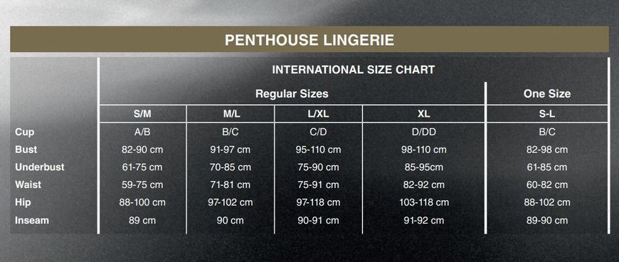 Трусики-тонг Penthouse Dangerous Darling M/L White, мереживо, висока посадка, виріз спереду, бантик SO6496 фото