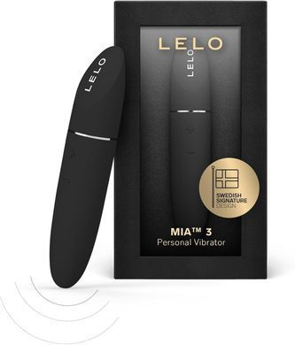 Шикарна віброкуля LELO Mia 3 Black SX2555 фото