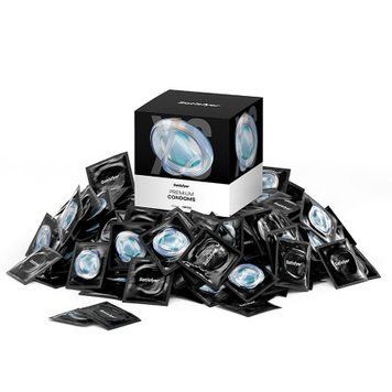 Набір презервативів Satisfyer Premium Condoms L (56 мм) 100 шт SX3268 фото