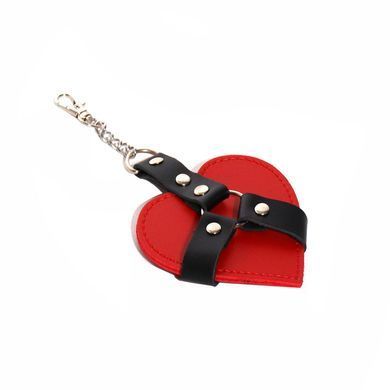 Брелок на карабіні для ключів Art of Sex Chained Heart, Червоний SX2338 фото