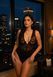 Боді Passion EVALIE BODY black M SX2919 фото 10