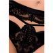 Комплект білизни Passion Exclusive TONYA SET XXL/XXXL, black, трусики, ліф, пояс для панчох PS24112 фото 5