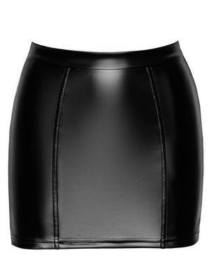 Спідниця Noir Handmade F341 Powerwetlook and lace skirt - XL SX2131 фото