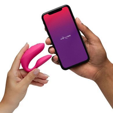Смарт-вібратор для пар We-Vibe Chorus Pro Electric Pink SX3862 фото
