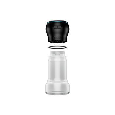 Мастурбатор Kiiroo Feel Pocket Crystal зі всмоктувальною інтерактивною насадкою PowerBlow Combo Set SX2240 фото