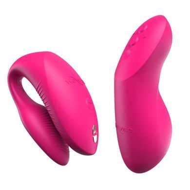 Смарт-вібратор для пар We-Vibe Chorus Pro Electric Pink SX3862 фото
