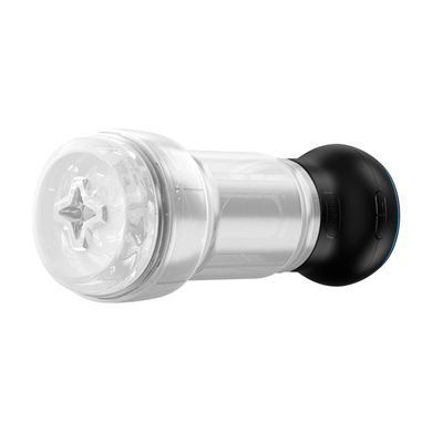 Мастурбатор Kiiroo Feel Pocket Crystal зі всмоктувальною інтерактивною насадкою PowerBlow Combo Set SX2240 фото