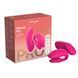 Смарт-вібратор для пар We-Vibe Chorus Pro Electric Pink SX3862 фото 13