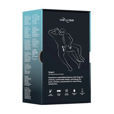 Смарт-віброкільце We-Vibe VERGE 2 Black SX3863 фото